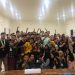 Kemas Alfarabi berfoto bersama para peserta PKD PMII se-Provinsi Jambi. (Dok istimewa)