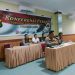 Konferensi pers akhir tahun Polresta Jambi. (Foto Siklusjambi.id/Rafli)