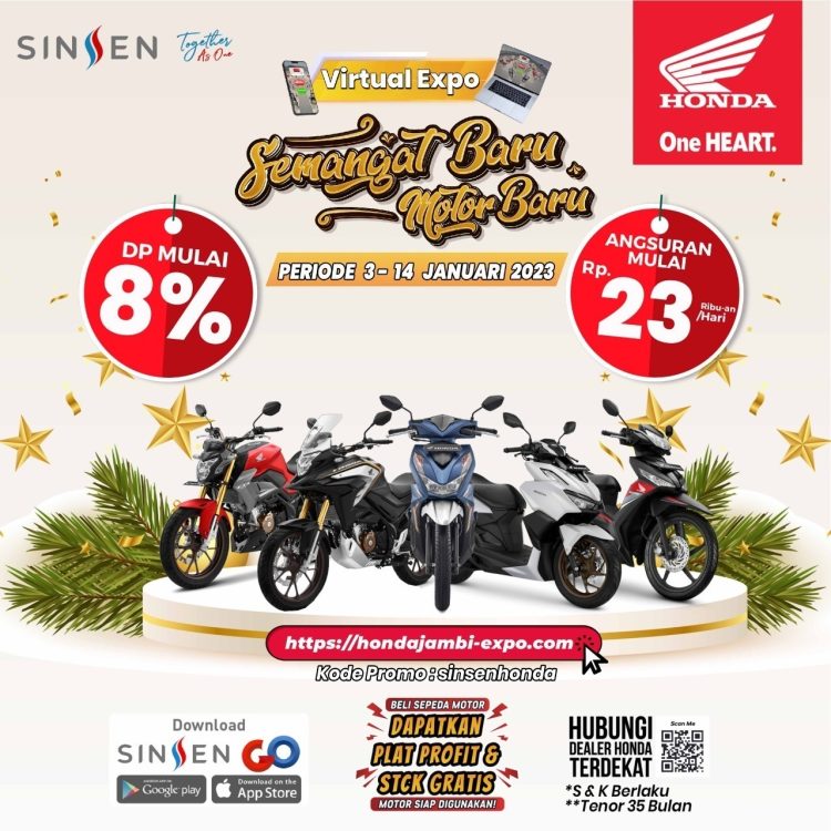 Flyer Honda Virtual Expo (dok Sinsen)