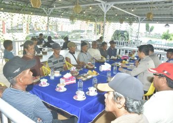 Kegiatan Jum'at Curhat Polda Jambi. (Foto Humas Polda Jambi)