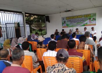 Musyawarah Rencana Pembangunan Desa Pandanlagan tahun anggaran 2024 di aula Kantor Desa Pandanlagan, Rabu (18/1/2023). (Foto Misbah)