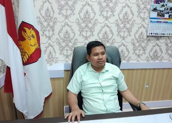 Ketua Fraksi Partai Gerindra DPRD Kota Jambi, M Yasir. (Foto Reza)