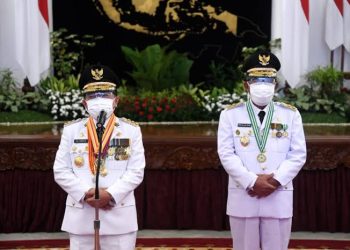 Gubernur dan Wagub Jambi. (Foto: Diskominfo Provinsi Jambi)