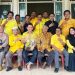 Foto bersama sejumlah pengurus Golkar di Kantor DPD Golkar Tanjab Timur (Dok. Nahar)