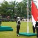 Kasrem 042/Gapu, Kolonel Inf Ali Aminudin, S.E., M.M., pimpin Upacara bendera di Makorem Kel. Sungai Putri Jumat (17/3/2023). [Dok. Penrem 042/Gapu]