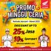 Flyer Promo Minggu Ceria di Sinsen (Dok. Ajeng - Sinsen Jambi)