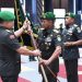 Kasad Jenderal TNI Dr. Dudung Abdurachman saat memimpin serah terima jabatan dua pejabat Pangdam di Aula Jenderal Besar A.H Nasution, Mabesad, Jakarta, Jumat (24/3/2023). (Dok. Dispenad)