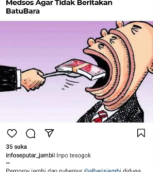 Screenshot Postingan Akun instagram  Infoseputar Jambii (dok. Screenshot - instagram  Infoseputar Jambii)