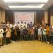 Momen foto bersama Pengurus dan Anggota SMSI Provinsi Jambi usai buka bersama di Luminor Hotel, kota Jambi pada Sabtu (1/4/2023). (Dok. Surtan)