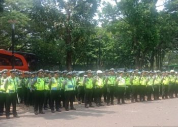 Ilustrasi Apel Operasi ketupat (Dok. Humas Polda Jambi)
