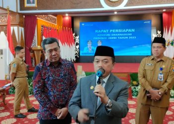 Statement Gubernur Al Haris terkait larangan angkutan batu bara beroperasi jelang H-7 lebaran. (Dok. Diskominfo)