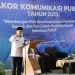 Al Haris saat menghadiri Rapat Koordinasi Komunikasi Publik Tahun 2023 di Sky café Lantai 3, Hotel Wiltop Kota Jambi, Kamis, (13/04/2023). (Foto : Novriansah - Kominfo)