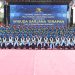 Wisuda 59 Mahasiswa Program Diploma 4 Angkatan IV Poltekad Kodiklatad TP 2019-2023 di Lapangan Upacara Poltekad Kodiklatad, Malang, Jawa Timur, Rabu (3/5/2023). (Dok. Dispenad)