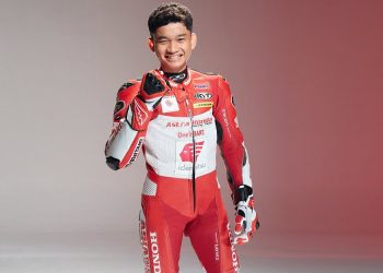 Fadillah Arbi Aditama pebalap JuniorGP AHRT. (Dok. Sinsen)