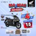 Banner Voucher Diskon Rp 777 Ribu Khusus Pembelian New Honda Vario 160 di Jambi. (Dok. Sinsen/Ajeng)