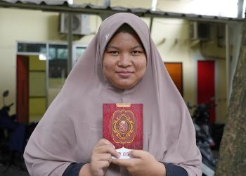 Syifa Amelia, santri Rumah Tahfizh Surya Taman Aisy, Bogor. (Dok. Pribadi)