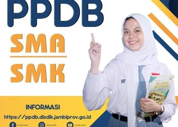 Penerimaan peserta didik baru akan segera dimulai. (Foto SC infografis Disdik Provinsi Jambi)