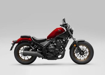 Penampakan Rebel Candy Diesel Red. (dok. PT Astra Honda Motor)