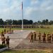 Suasana Apel Gabungan ASN Kabupaten Muaro Jambi di lapangan depan Kantor Bupati Muaro Jambi, Senin (15/05/2023). (Dok. Siklusjambi)