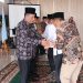 Wagub Jambi, Abdullah Sani pada acara halal bi halal di Kabupaten Kerinci di Ruang Pola Kantor Bupati Kerinci, Jum’at (19/05/2023). (Foto: Diskominfo/Agus. S)