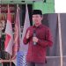 Ketua DPRD Provinsi Jambi, Edi Purwanto pada acara Halal Bi Halal dan Gebyar Seni Budaya Keluarga Besar Perkumpulan Ikawangi di Kabupaten Bungo, Minggu (21/5/2023). [Dok. Humas DPRD Provinsi Jambi]