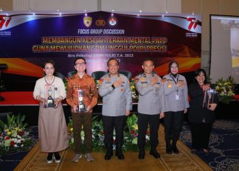 Pelaksanaan FGD Biro Psikologi SSDM Polri di Jakarta, Rabu (7/6/2023). (Dok. Div Humas Polri)