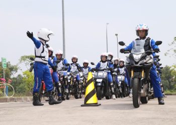 Komitmen keselamatan berkendara sinergi AHM bersama Jasa Raharja kampanyekan keselamatan berkendara.
Jawa Barat, Rabu (7/6/23). (Dok. AHM)