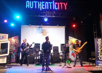 Penampilan Galeri Band di Kafe Kesiko, Sabtu (10/06/2023) ( Dok. siklusjambi.id)