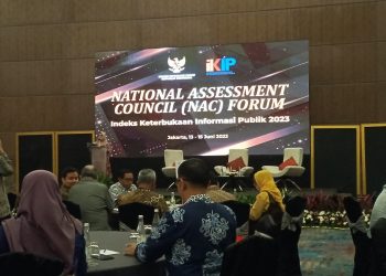 Sabriyanto saat mengikuti Kegiatan NAC Forum Indeks IKIP di Pullman Hotel Jakarta Central Park. Rabu (14/06/2023). (Dok. KI )