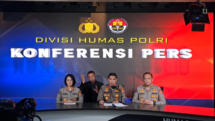 Konferensi pers Div. Humas Polri (dok. Humas Polri)