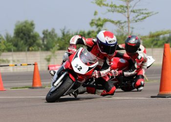 Pebalap Belia Astra Honda Racing School, Nelson Caeroli Ardheniansyah saat Ikuti Program Pembekalan Kelas Dunia (12) . (Dok. AHM)