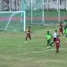 Perayaan gol pemain Batanghari, Phillipo Hijr setelah sukses mencetak goal lewat titik putih, Batanghari sukses kandaskan Sarolangun 3-0 di Stadion Tri Lomba Juang, Sabtu (8/7/2023). [Foto: Ega)