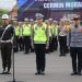 Polda Jambi laksanakan apel gelar pasukan Ops Patuh Tahun 2023 di lapangan Mapolda Jambi pada Senin, (10/07/2023). (Foto: Humas Polda Jambi)