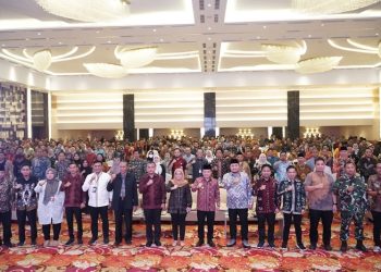 Rakornas pencegahan pelanggaran dan sengketa proses Pemilu 2024 di BW Luxury Hotel, Kota Jambi,Jumat (14/07/2023) (Dok. Riky)