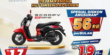 Flyer promo spesial Anniversary ke-56th PT Sinsen. (Dok. Sinsen)