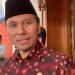 Edi Purwanto saat di wawancarai di Gedung DPRD Provinsi Jambi, Senin (21/08/2023). (Dok. Siklusjambi.id/Bambang)