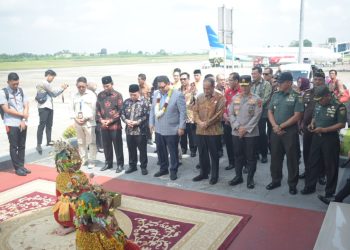 Kapolda Hadiri Peresmian dan Penandatanganan Prasasti Kantor BNN Provinsi Jambi oleh Kepala BNN RI pada Kamis, (03/08/2023). [Foto: Humas Polda Jambi]