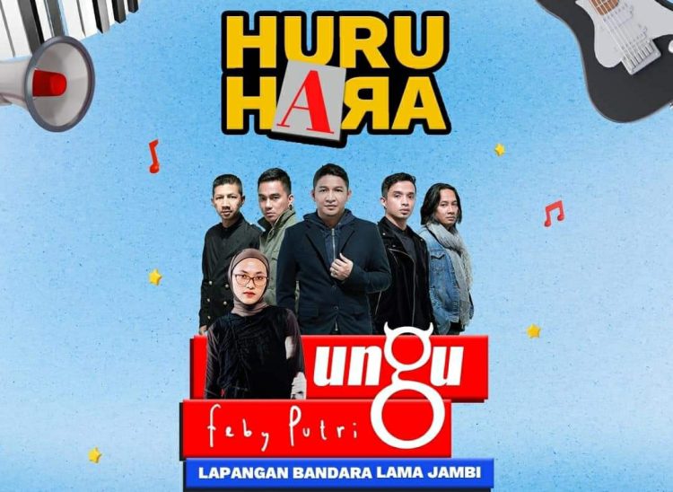 Flyer Konser 'HURU HARA' (Dok. Instagram @huruharafest)