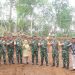 Kodim 0416/Bute Terima Kunjungan Tim Wasev TMMD dari Mabesad di Desa Talang Selungko Kec. Bathin II Pelayang Kab. Bungo, Kamis (03/08/2023) (Dok. Penrem 042/Gapu)