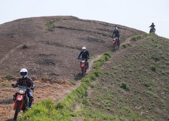 Off Road di Area Kota Baru Parahyangan, Bandung, (1/8/2023) (foto: Yayasan AHM)