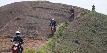 Off Road di Area Kota Baru Parahyangan, Bandung, (1/8/2023) (foto: Yayasan AHM)