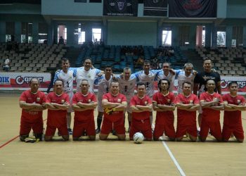 Pembukaan Turnamen Futsal Piala Gubernur Jambi 2023 di GOR Kotabaru Jambi, Sabtu (05/08/2023). Foto: Patra - Diskominfo)