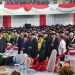 Wisuda mahasiswa program Sarjana ke-65, Magister ke-38, dan Doktor ke-14 UIN 2023 di kampus UIN STS Jambi, Selasa (08/08/2023). (Dok. Siklusjambi/Bambang)