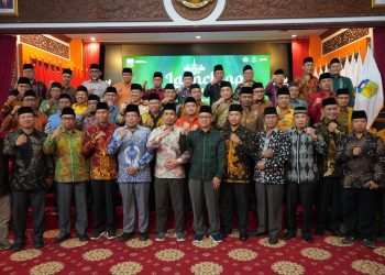 Al Haris saat Launching STQH XXVII Tingkat Nasional Tahun 2023 di Auditorium Rumah Dinas Gubernur Jambi Minggu, (13/08/2023) (Foto: Diskominfo/Novriansyah)