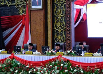 Pidato Kenegaraan Presiden RI di Gedung DPRD Provinsi Jambi, Rabu (16/08/2023). (Foto: Diskominfo/Novriansah)