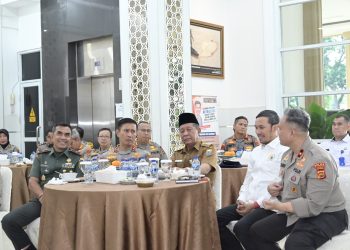 Ketua DPRD Jambi Hadiri Peluncuran Digital Layanan Event di Polda Jambi, , Senin (24/6) (Dok. Hadian - Humas)